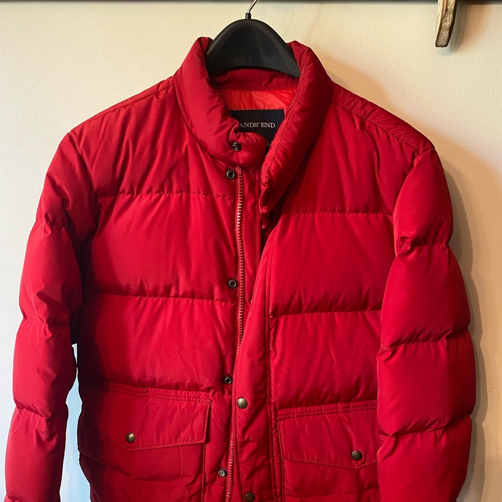 Lands End Puffer Coat
